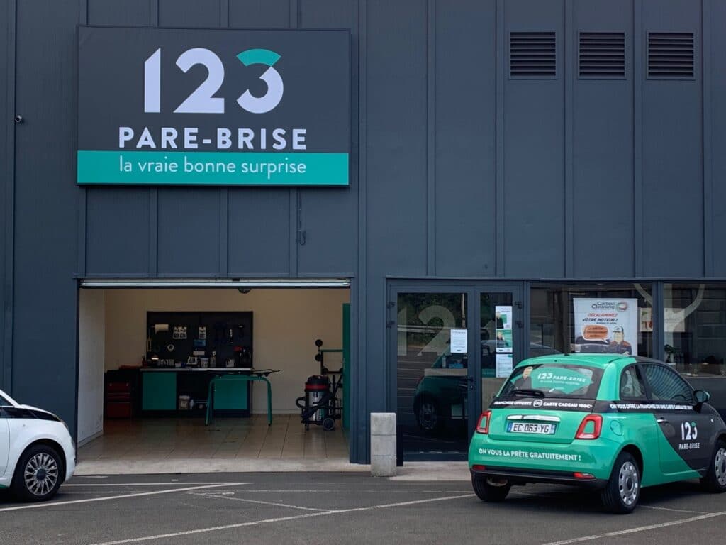 123PareBrise-Lomme-facade Façade de l'agence 123 Pare-Brise Lomme