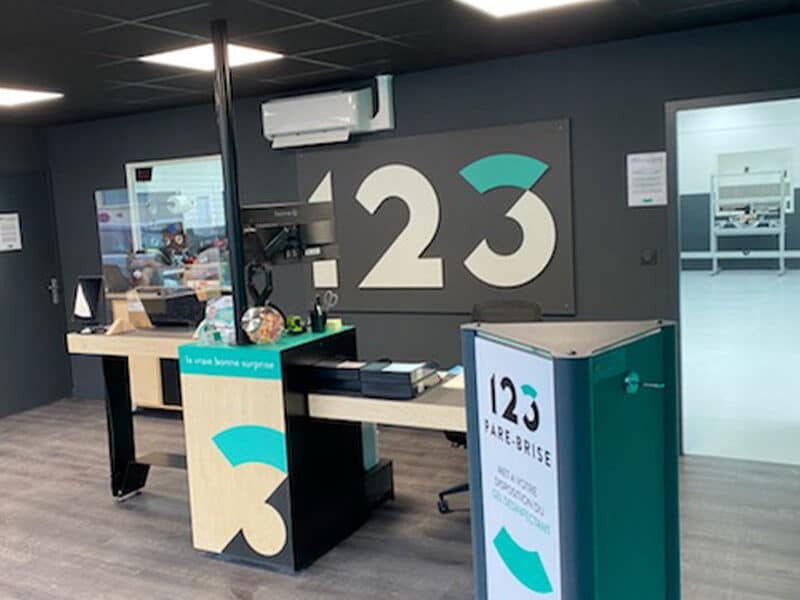 Intérieur de l'agence 123 Pare-Brise Vesoul