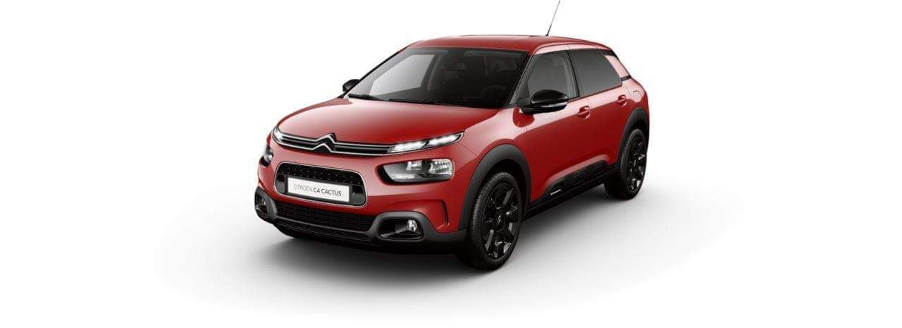 Véhicule de la marque Citroën, le C4 Cactus possède des vitres arrières teintées.