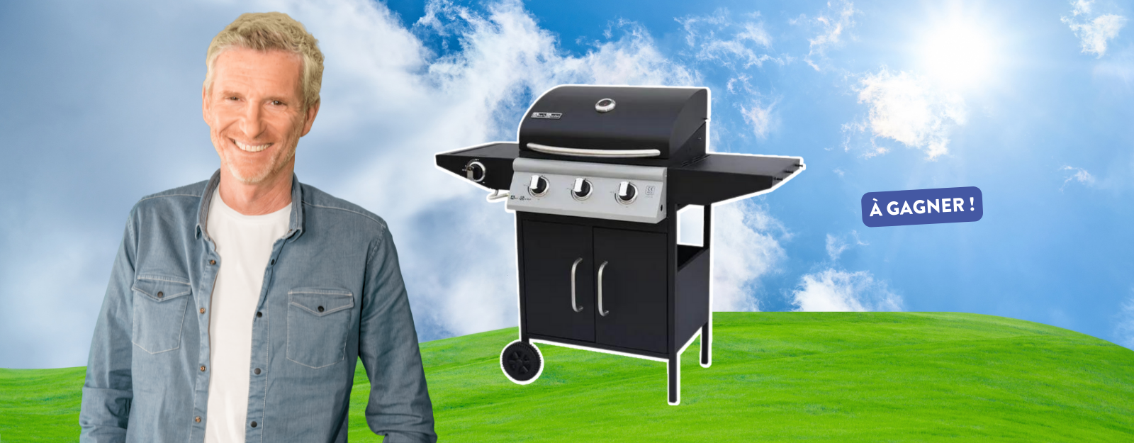Jeu concours d&rsquo;été : 1 barbecue à gaz à gagner !