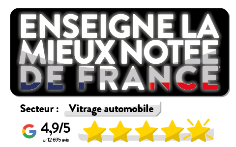Enseigne la mieux notée de France : Secteur vitrage auto